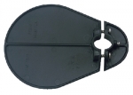 Perko 1192DP0BLK Glare Shield For 3/4" OD Tubing 